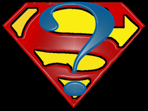 Superman Logo Question Mark PNG