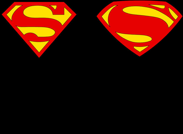 Superman Logo Variations PNG