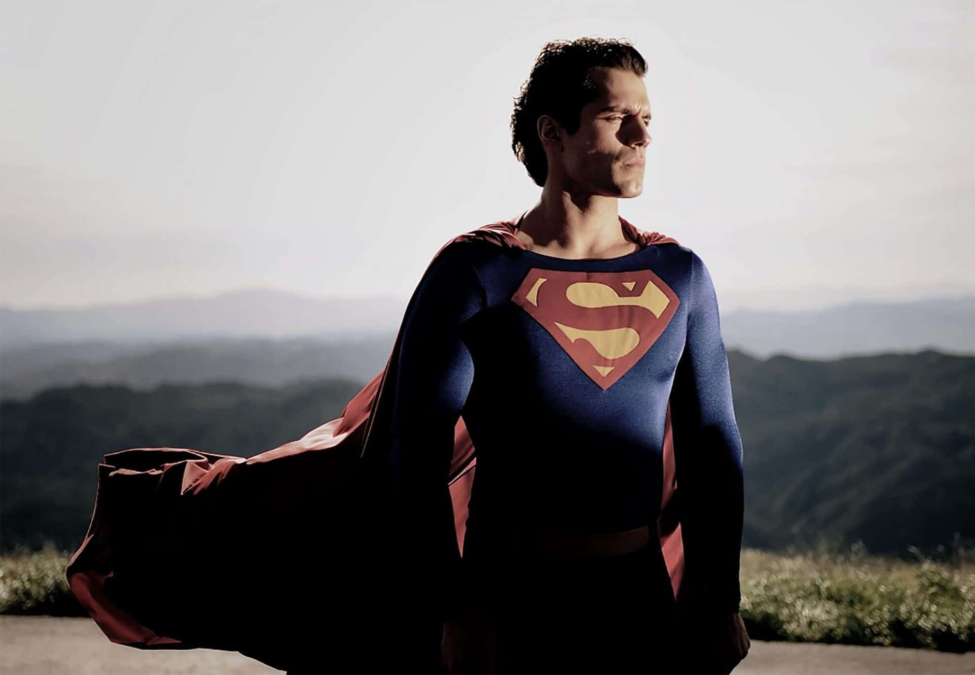 Supermansymbolet På Sandhed Og Retfærdighed.
