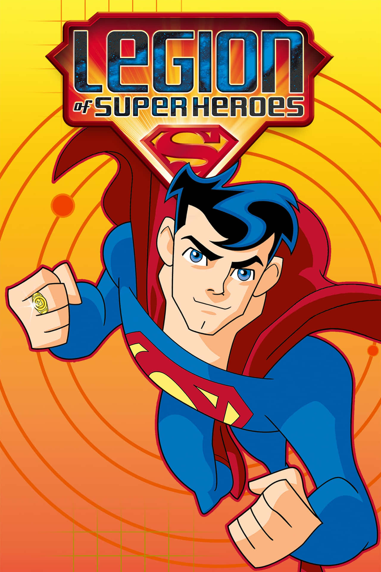 Download Superman Poster Legion Of Super Heroes Wallpaper | Wallpapers.com