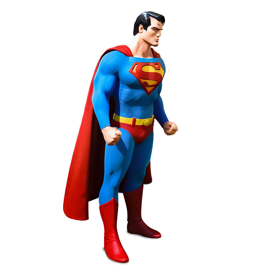 Superman Power Stance Png 05032024 PNG