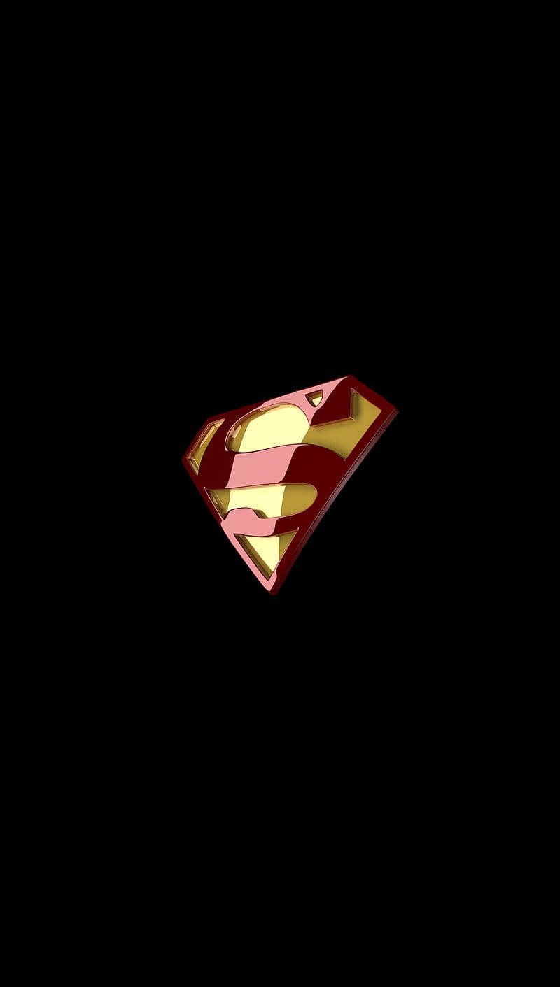 Superman Symbol Iphone Shadows Wallpaper