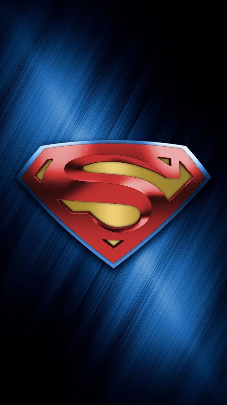 Superman Symbol Superhelt Iphone Wallpaper