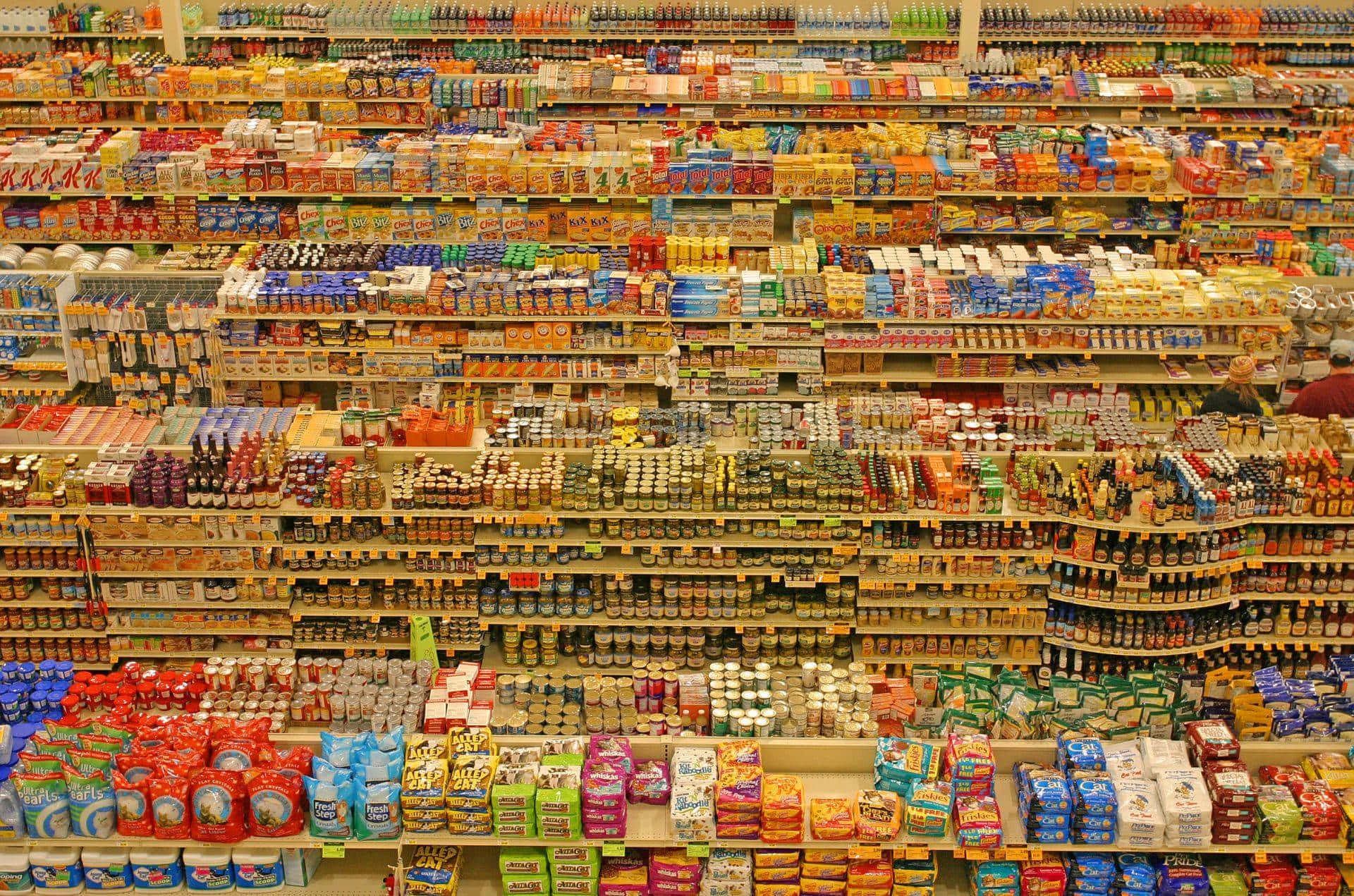 Uendeligemuligheder For Supermarkedets Facade.