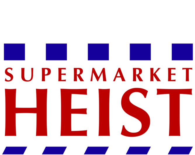 Supermarket Heist Graphic PNG