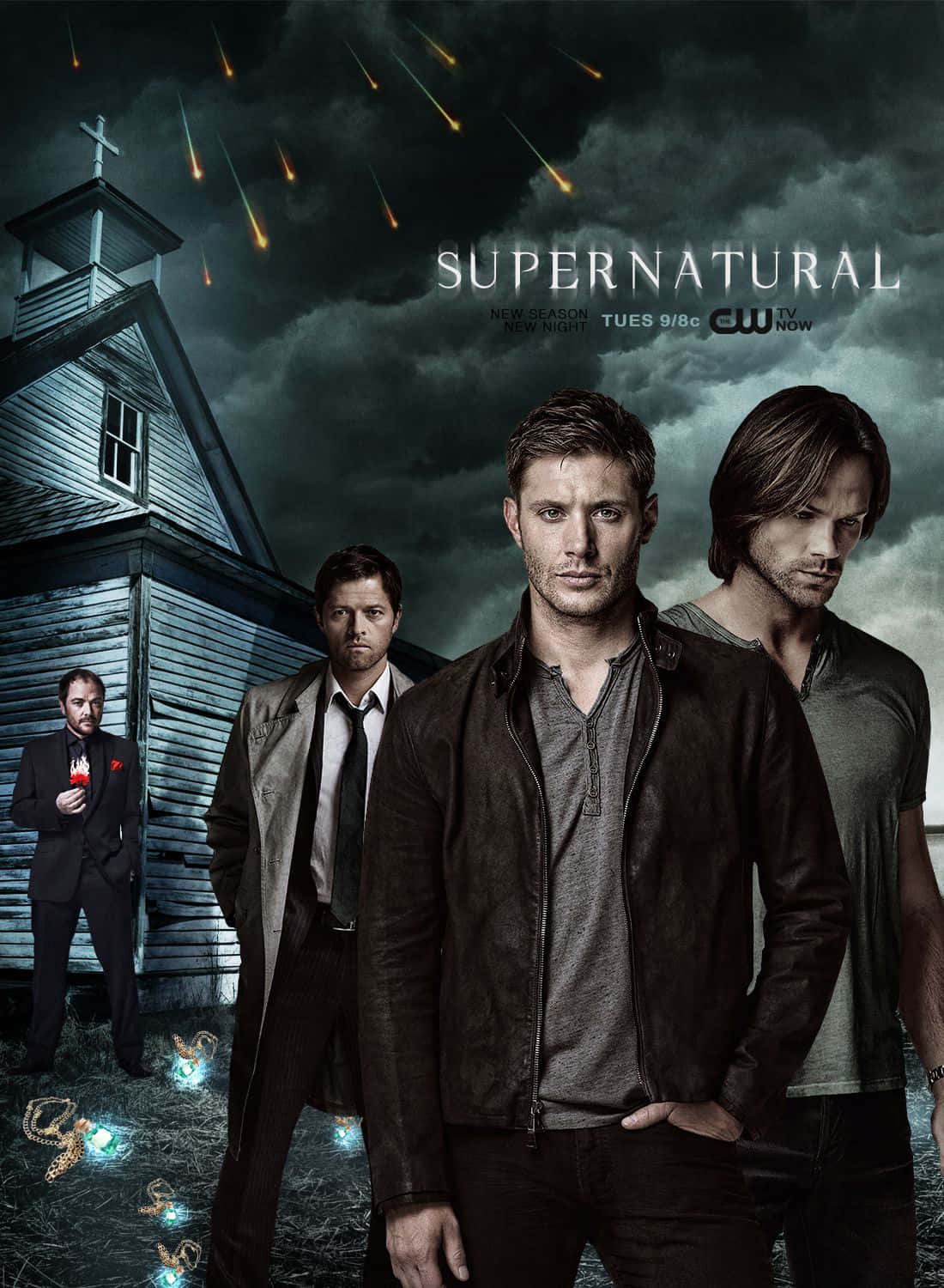 Hunting monsters with monster hunting experts: Sam and Dean Winchester