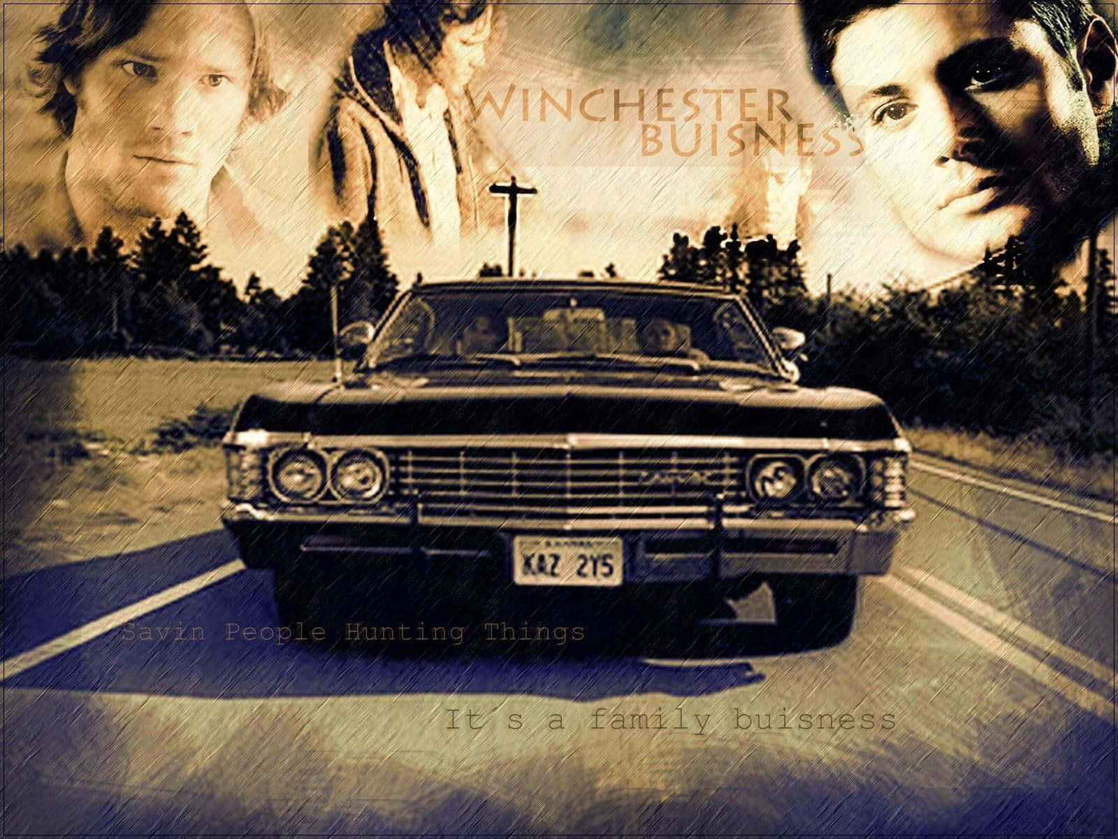 Sam and Dean Winchester, ready for their next adventure.