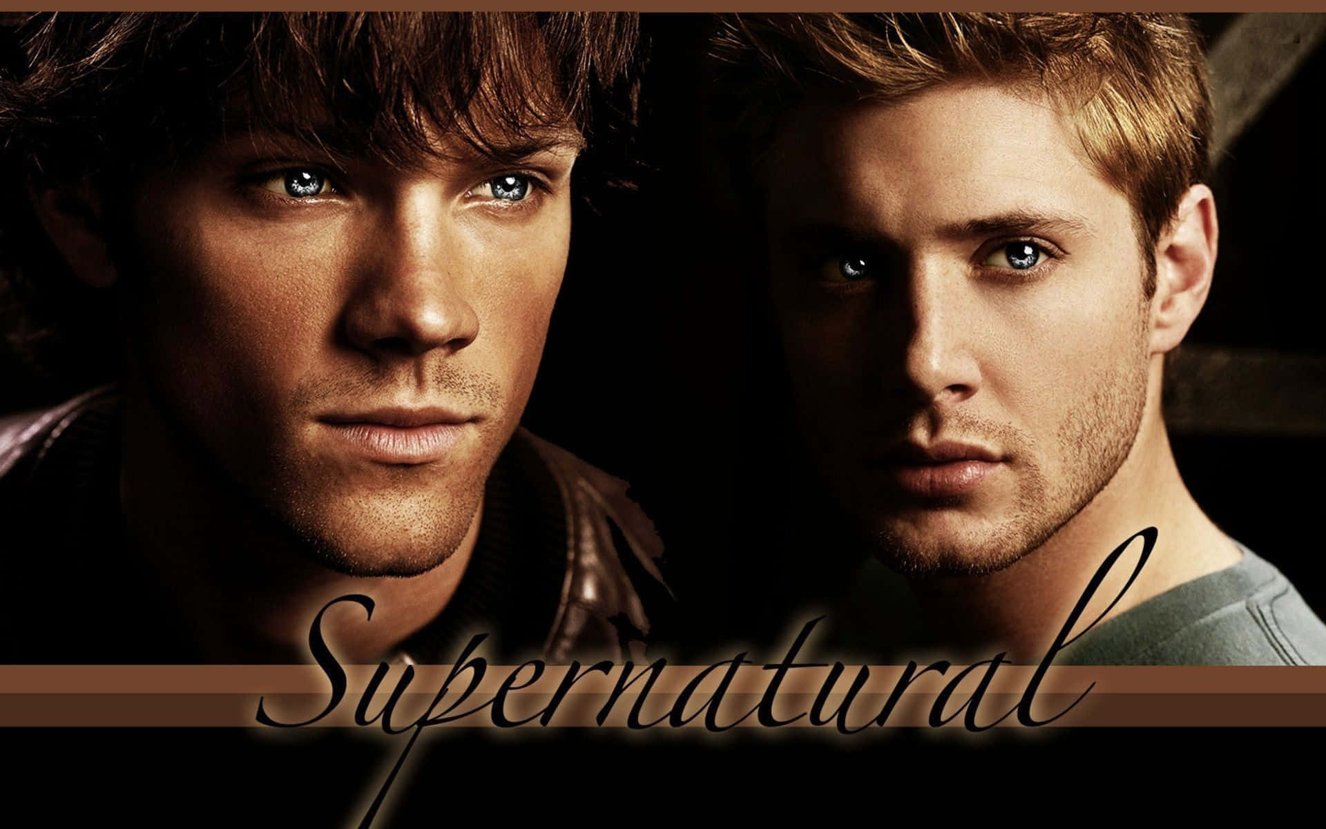 Sam and Dean Winchester from the hit TV show Supernatural