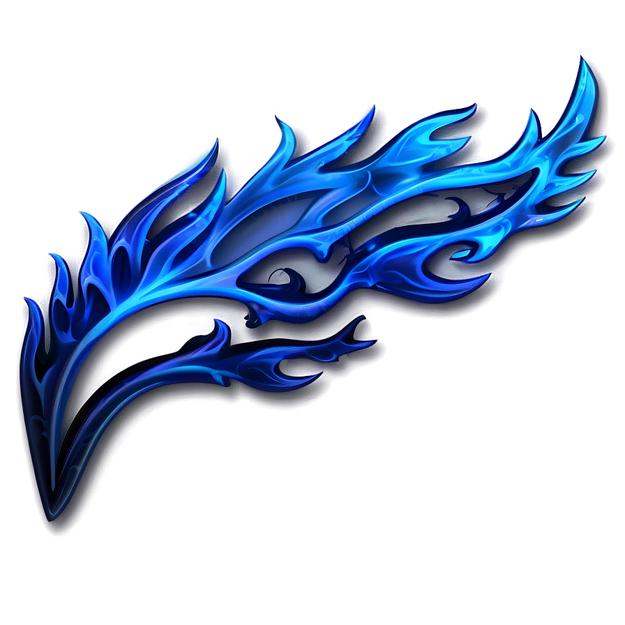 Supernatural Blue Flames Png 06122024 PNG