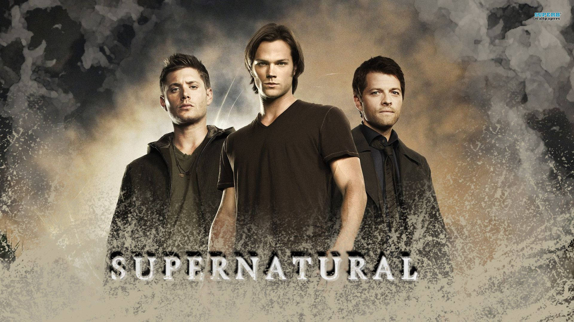 “The power of three: Sam, Dean, and Castiel” Wallpaper