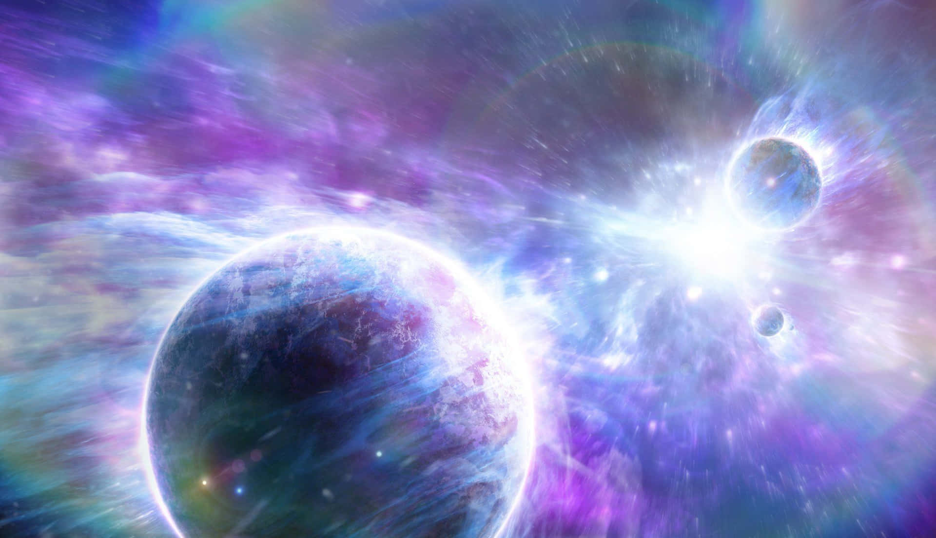 Stunning Supernova Explosion in Deep Space Wallpaper