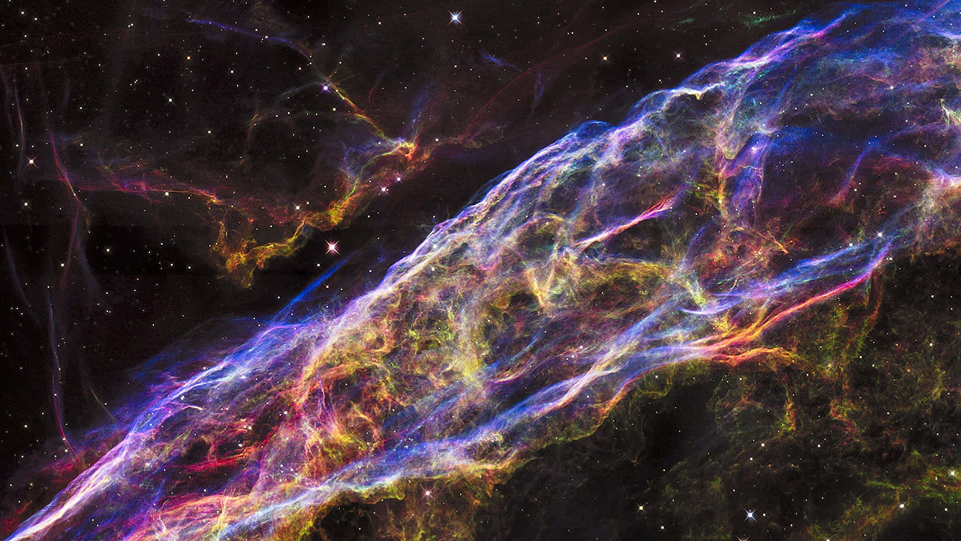 Dramatic Supernova Explosion in Outer Space Wallpaper