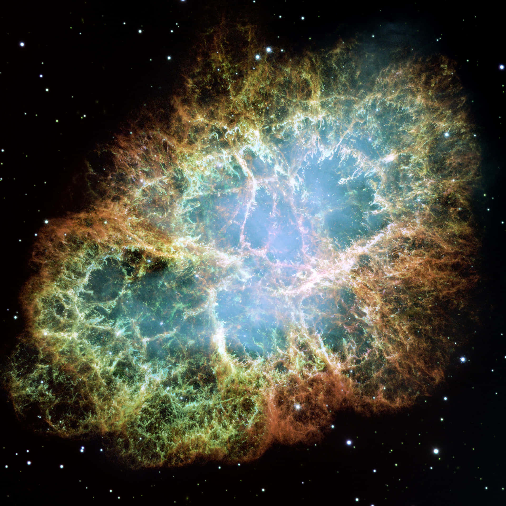 Spectacular Supernova Explosion in Space Wallpaper