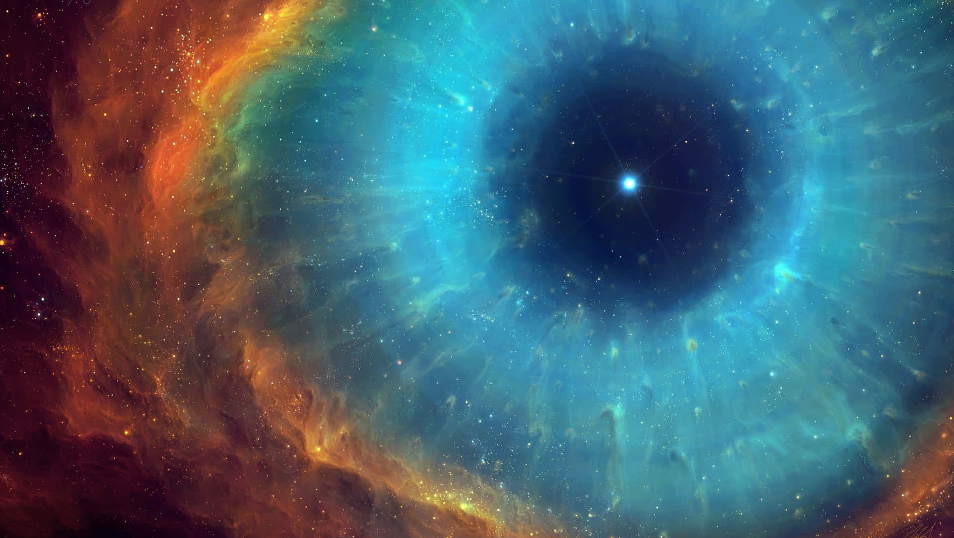Upplevhäpnad Medan Du Betraktar En Supernova