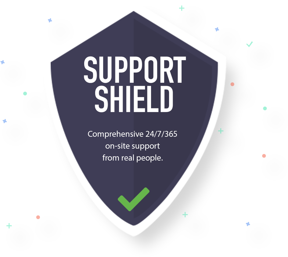 Support Shield Graphic PNG