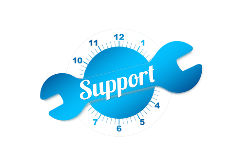 Support Wrench Clock Graphic PNG