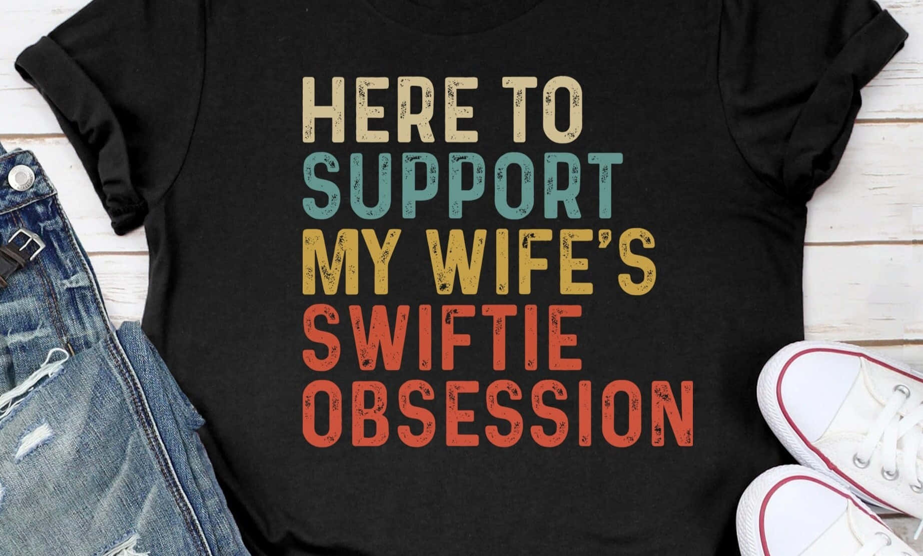 Supportive Swiftie Obsession Shirt Wallpaper