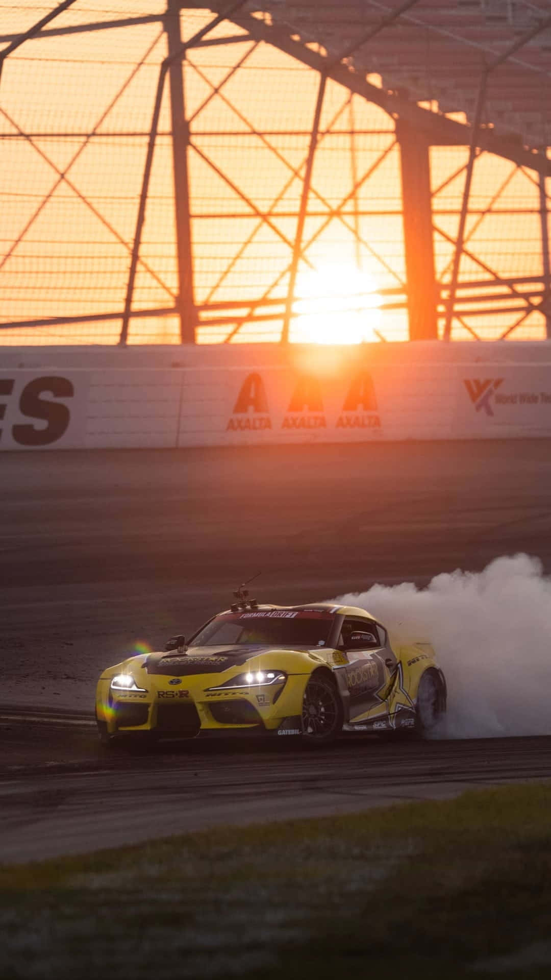 Experience the Thrill of Supra Drift Wallpaper