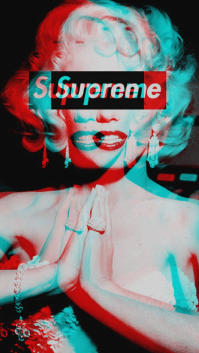 Supremeästhetik Marilyn Monroe Wallpaper