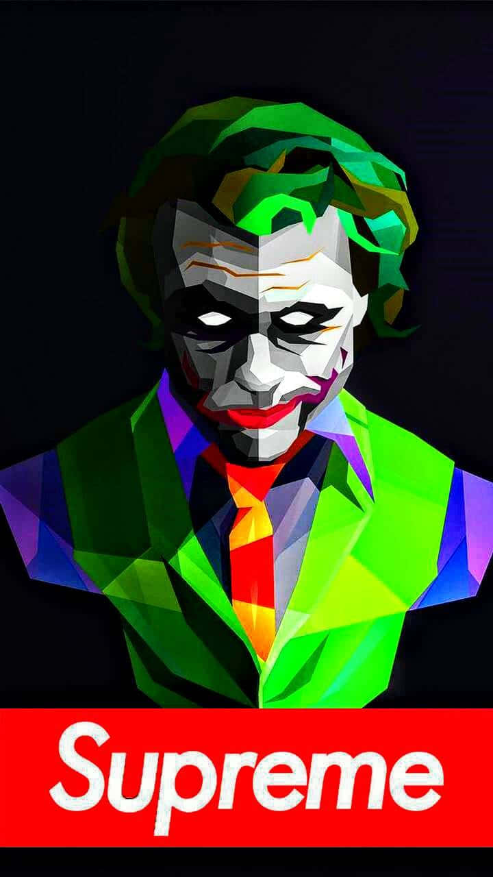 Suprem Dreng Joker Tapet Wallpaper