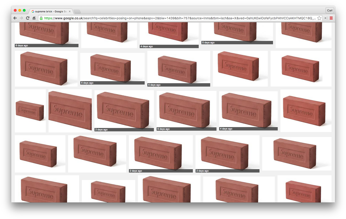 Supreme Branded Bricks Search Results PNG