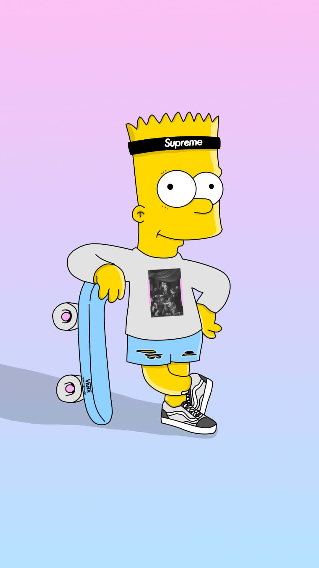 The Simpsons Bart Supreme Cartoon Picture