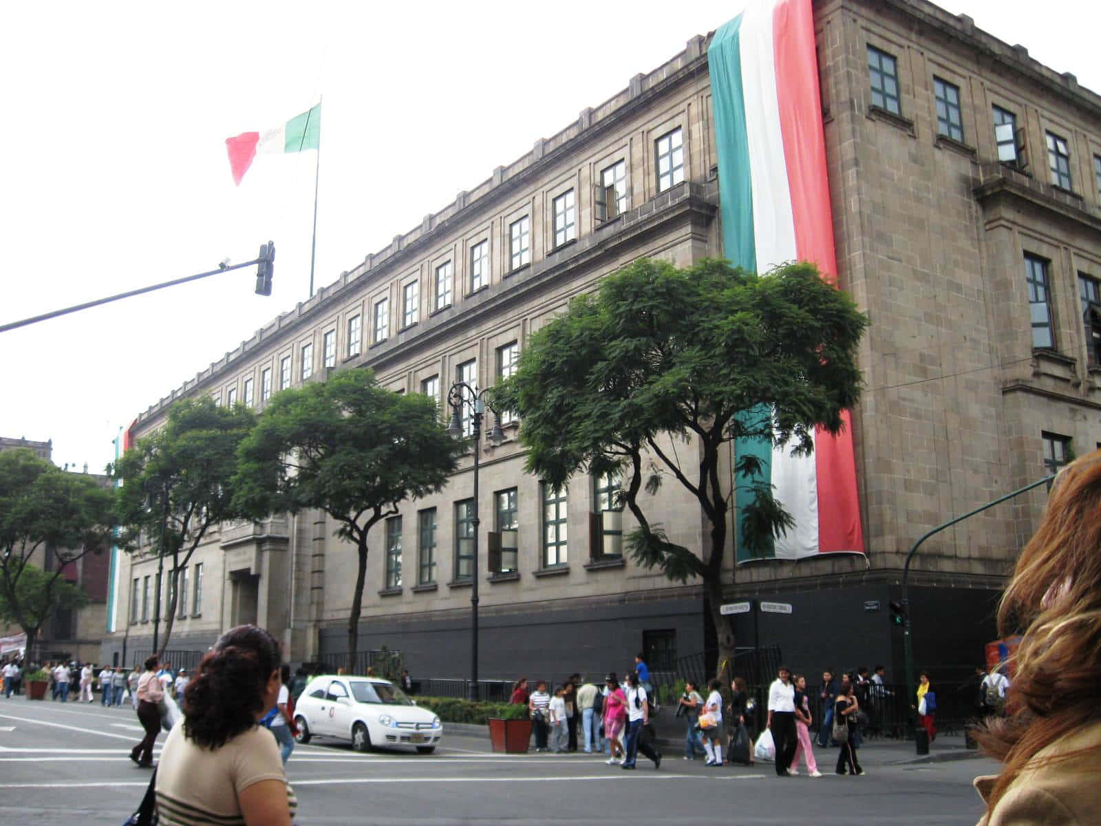 Supreme Court Of Justice Building Mexico Wallpaper
