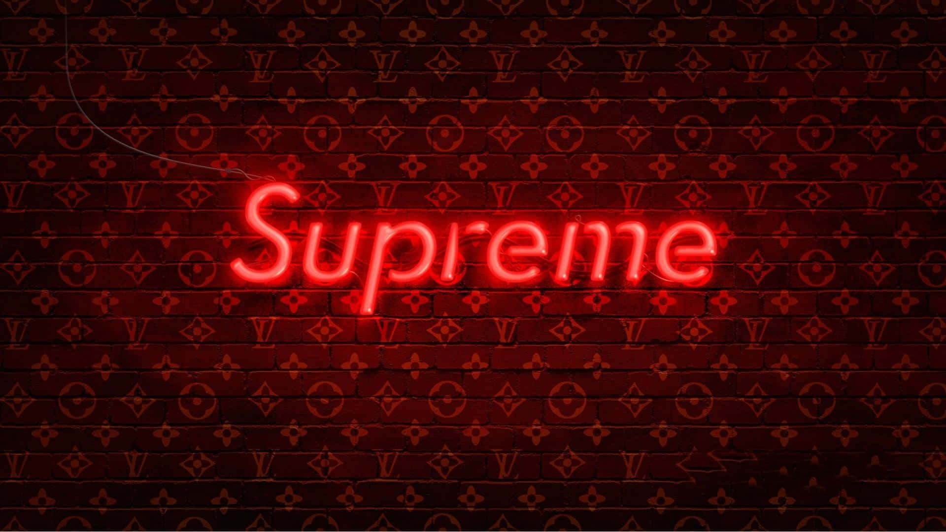 Level up your street style with Supreme Drip Wallpaper