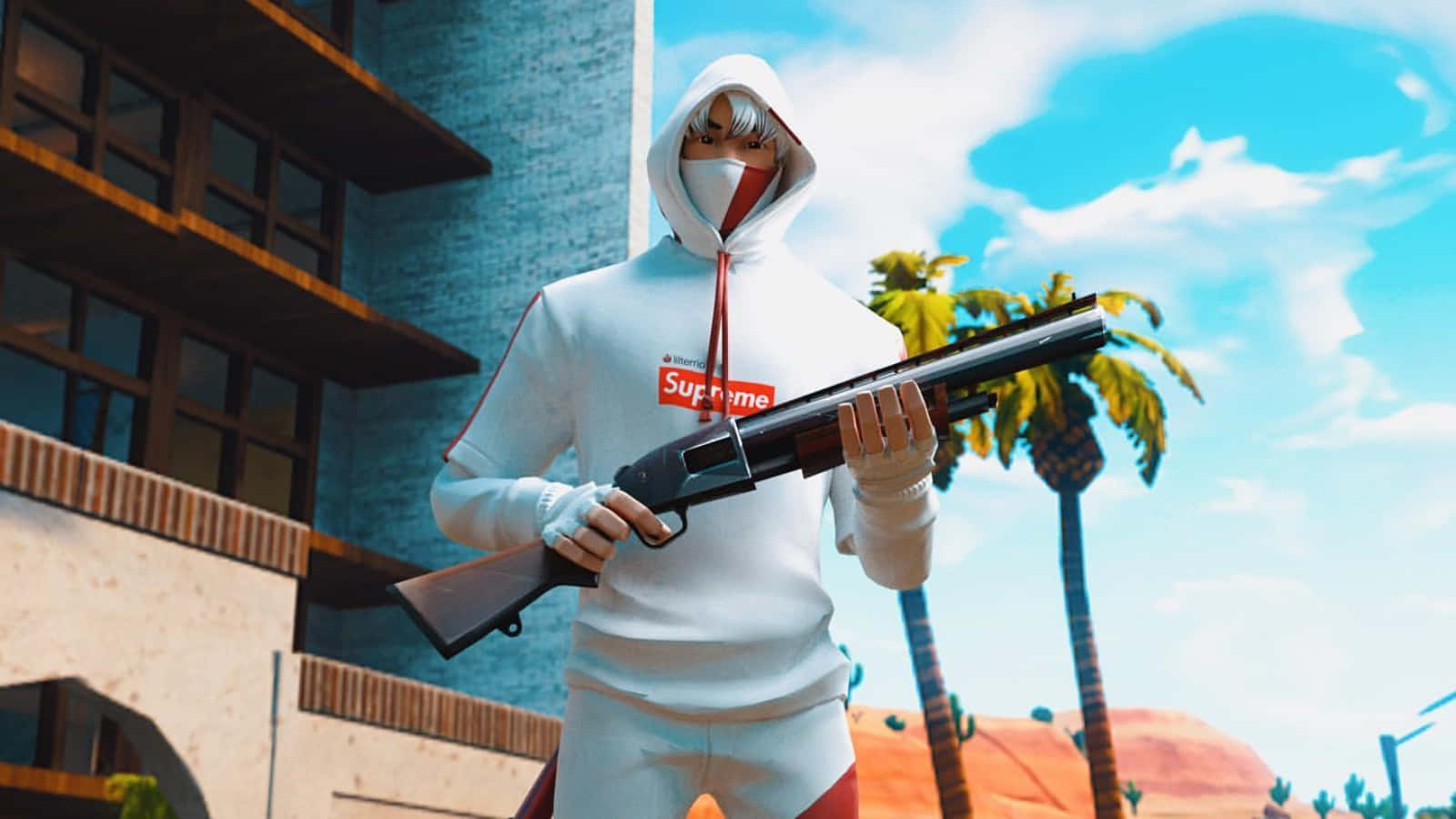 Get Supreme Style with the Newest Fortnite Skin Wallpaper