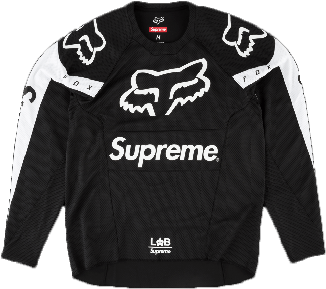 Supreme Fox Motocross Jersey PNG