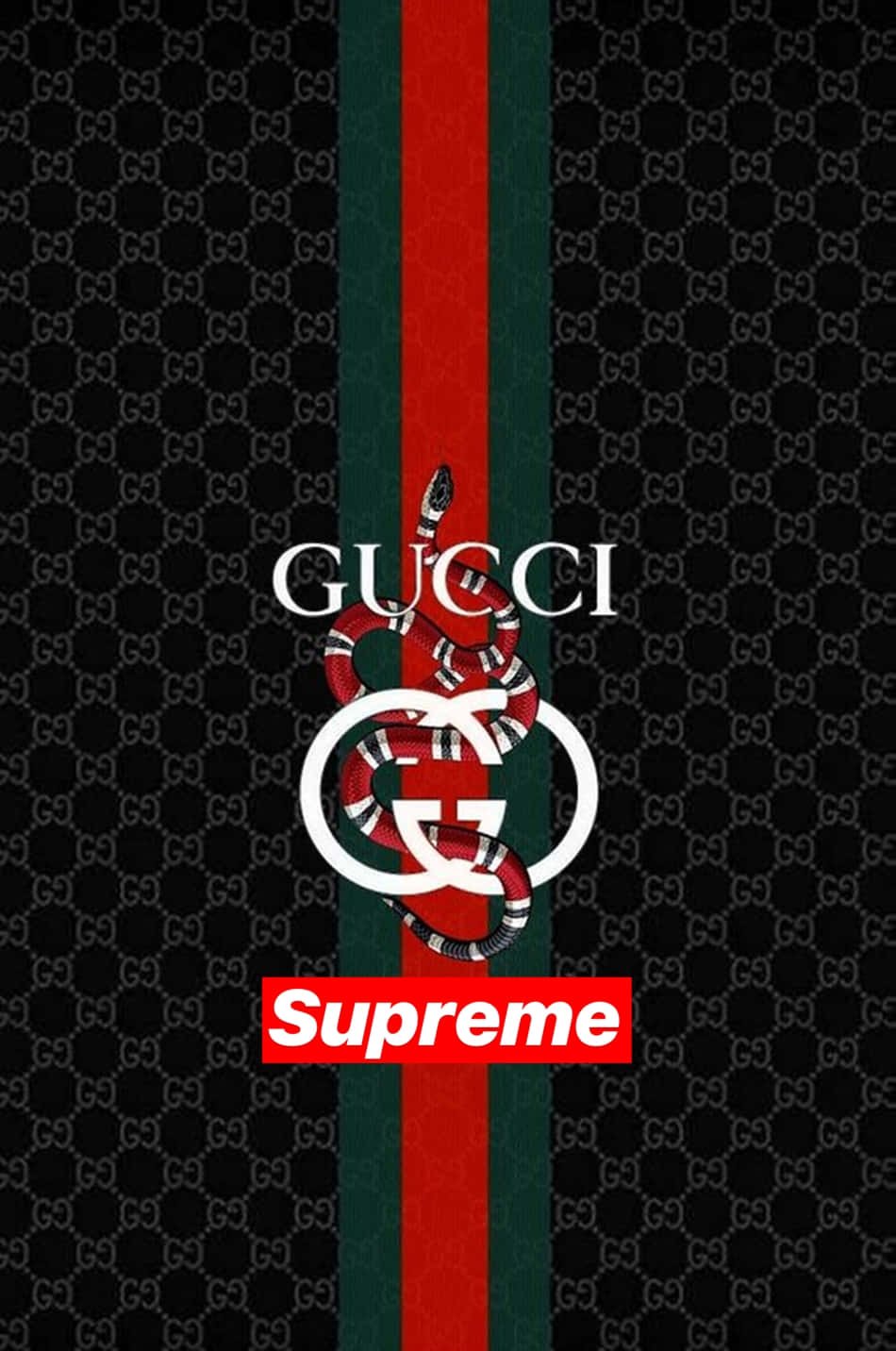 Gucci Supreme Wallpaper - Wallpaper Sun