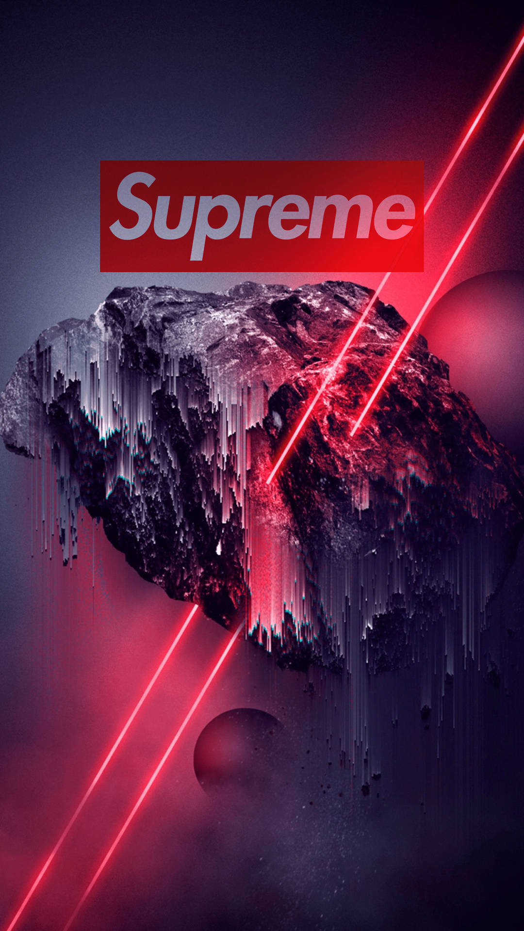 Supreme Red iPhone Wallpaper - iPhone Wallpapers
