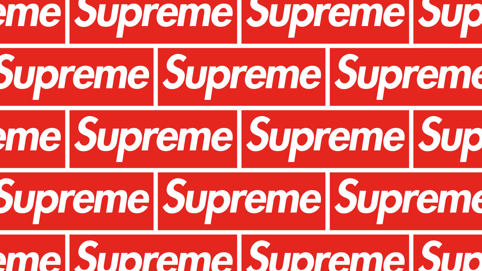 Supreme Logo 7680 X 4320 Wallpaper