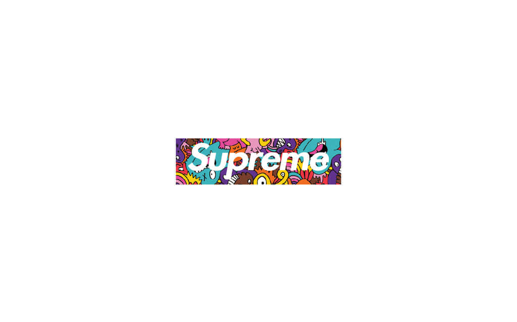 Logotipode Supreme. Fondo de pantalla