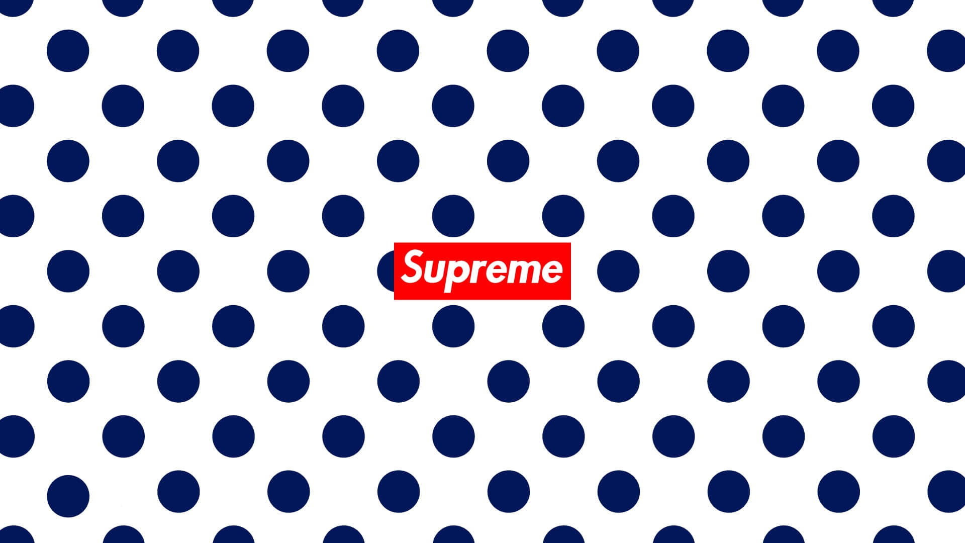 The Supreme logo in all its bold, celebrated glory. Wallpaper
