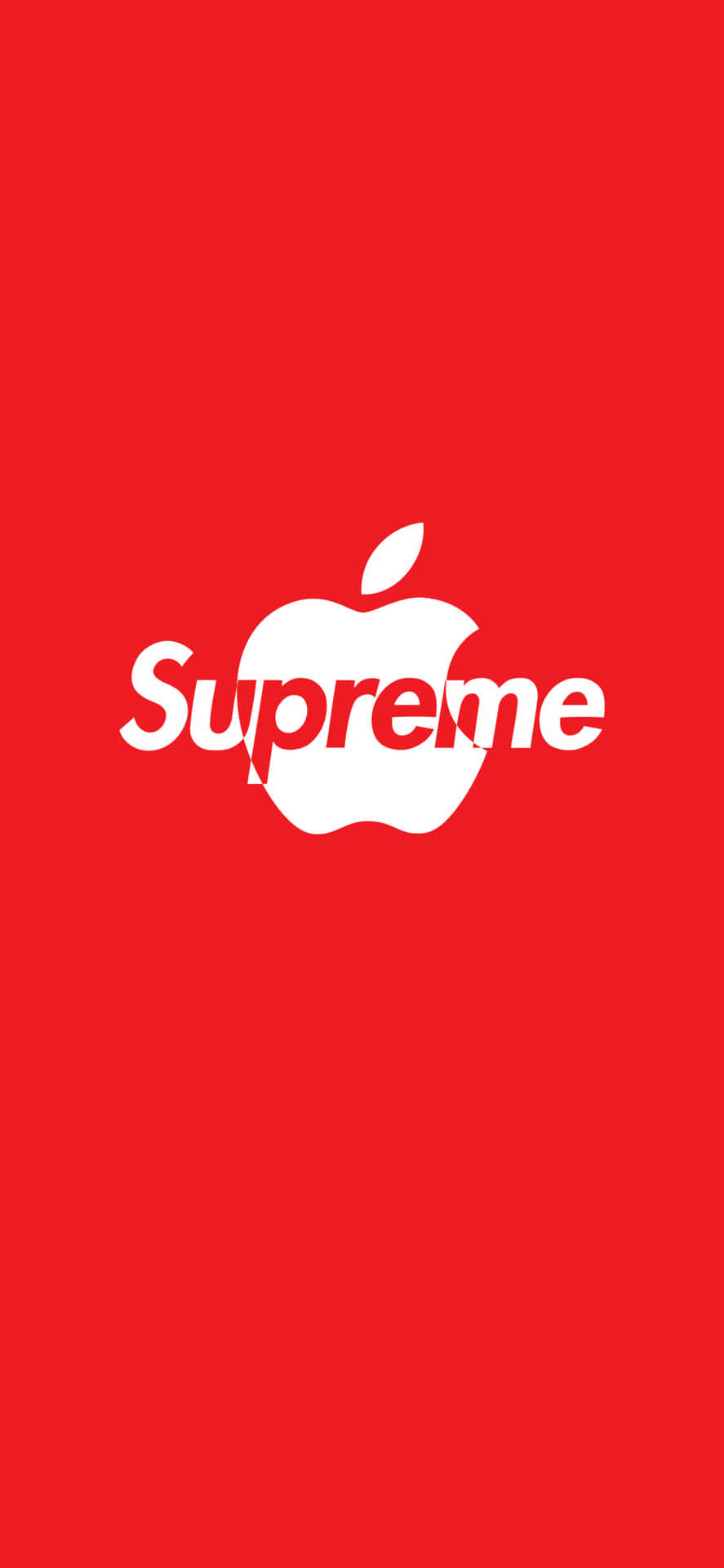 Download The iconic Supreme Logo Wallpaper