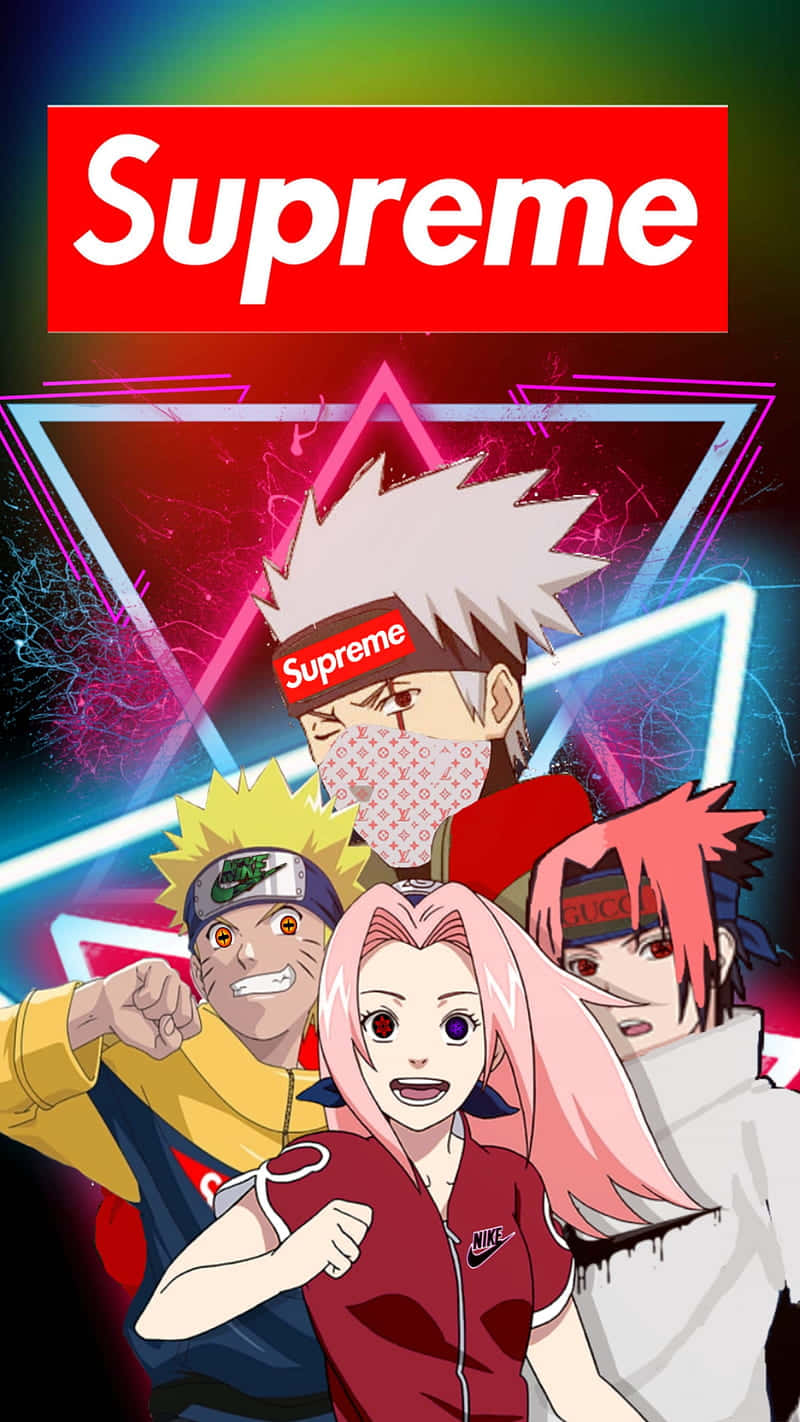 Supreme Naruto Crossover Bakgrunnsbildet