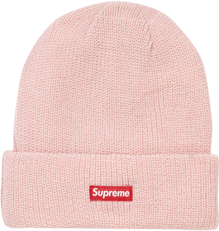 Supreme Pink Beanie Hat PNG