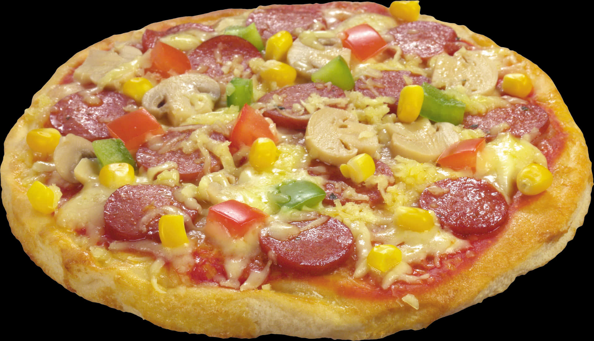 Supreme Pizza Delicious Toppings.jpg PNG