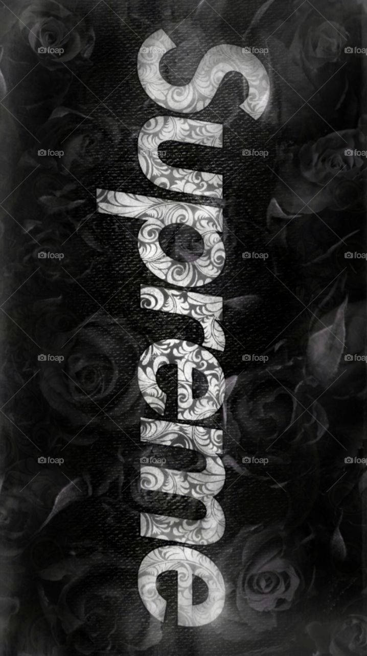 Supreme Roses Lock Screen Wallpaper