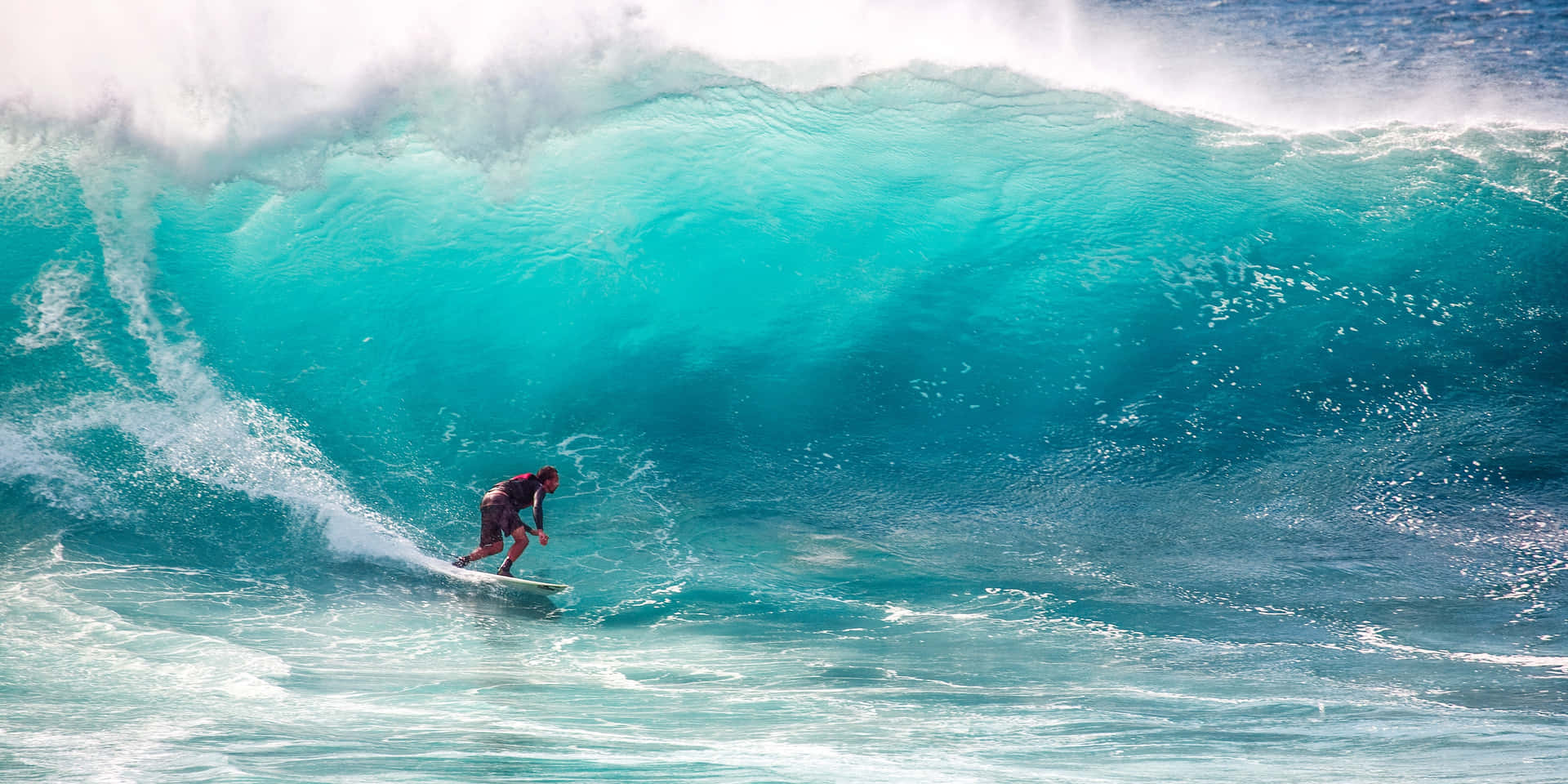 Surfboard Ocean Wave Wallpaper