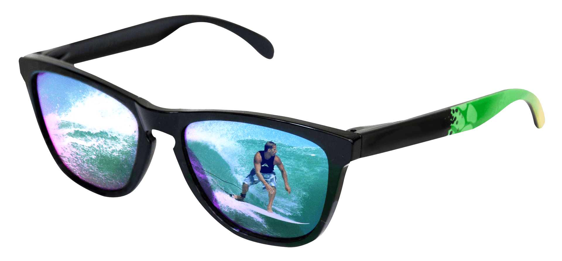 Surfer Reflection Sunglasses.png PNG