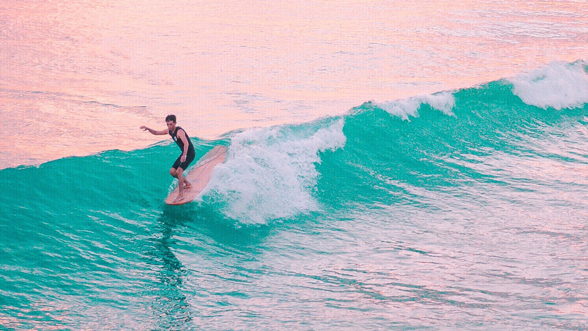 Surfing Solid Balance Wallpaper