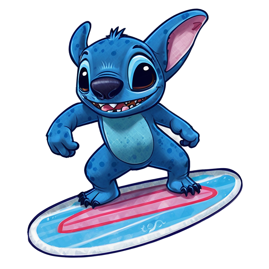 Surfing Stitch Png 05032024 PNG
