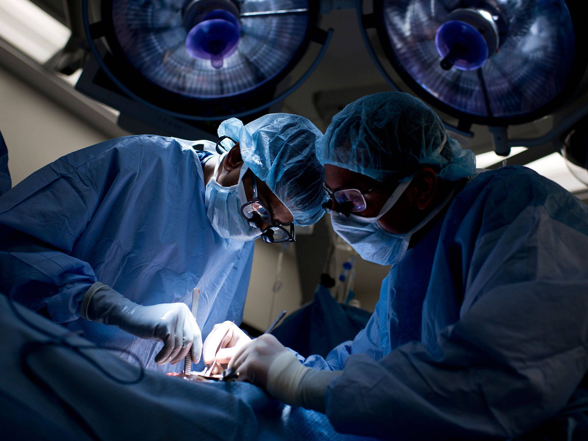 Kirurgiske komplikationer opererende kirurg tapet Wallpaper