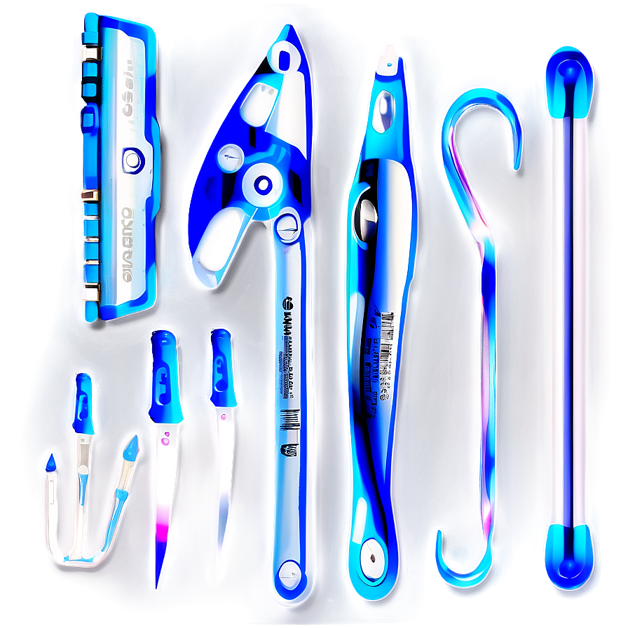 Surgical Instruments Set Png 06252024 PNG