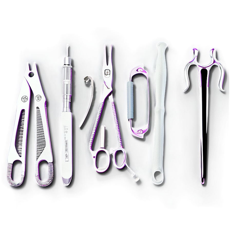 Surgical Instruments Set Png Tji82 PNG