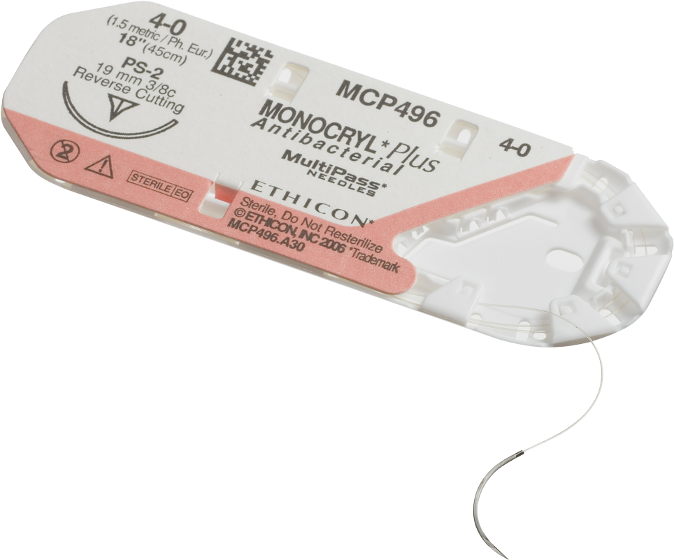 Surgical Suture Packet PNG