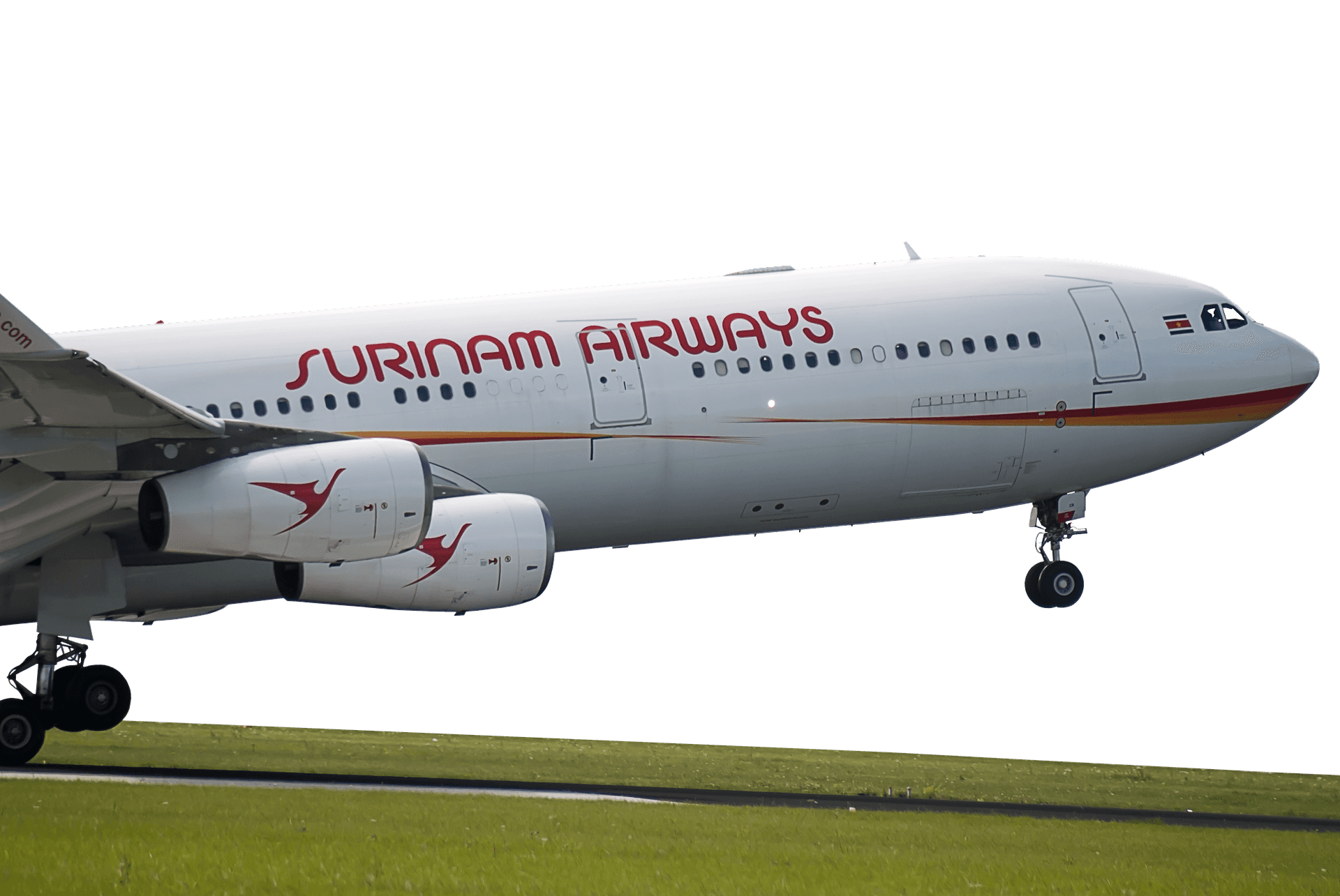 Surinam Airways Aircraft Takeoff PNG