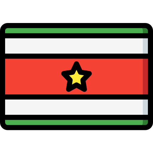 Suriname National Flag PNG